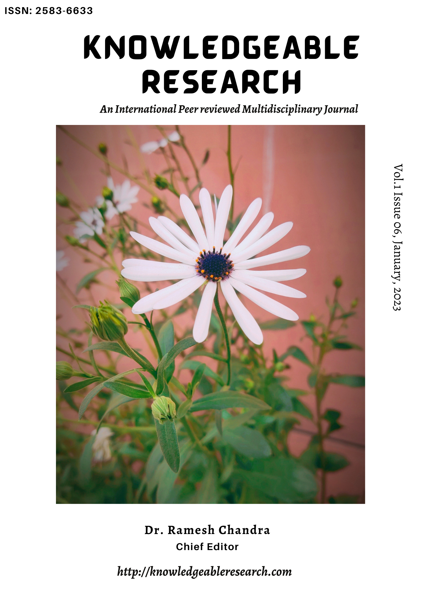 					View Vol. 1 No. 06 (2023):  Knowledgeable Research,Vol.1, Issue, 06, January 2023
				